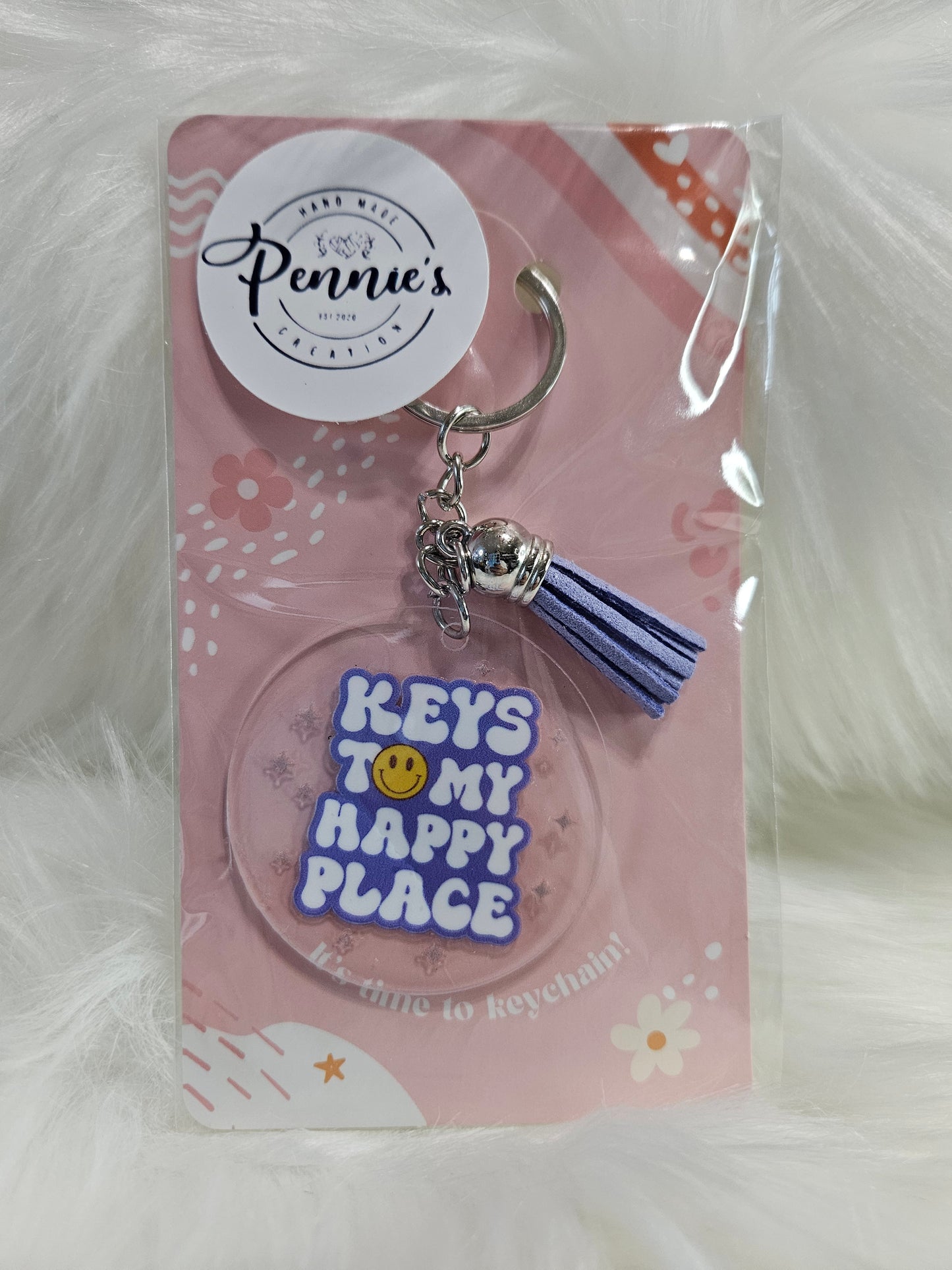 Round KeyChain 10
