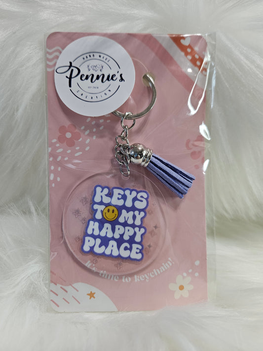 Round KeyChain 10