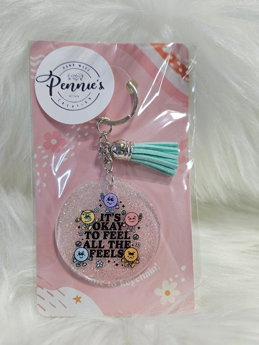 Round KeyChain 17