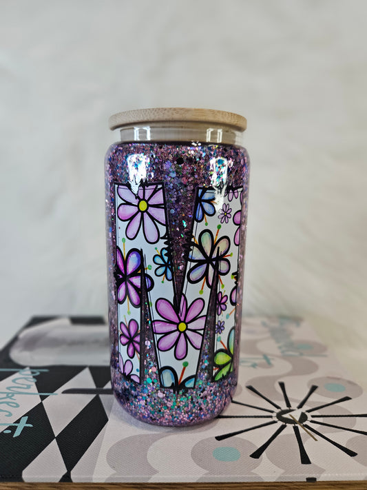 16oz Glass Snowglobe (MOM)