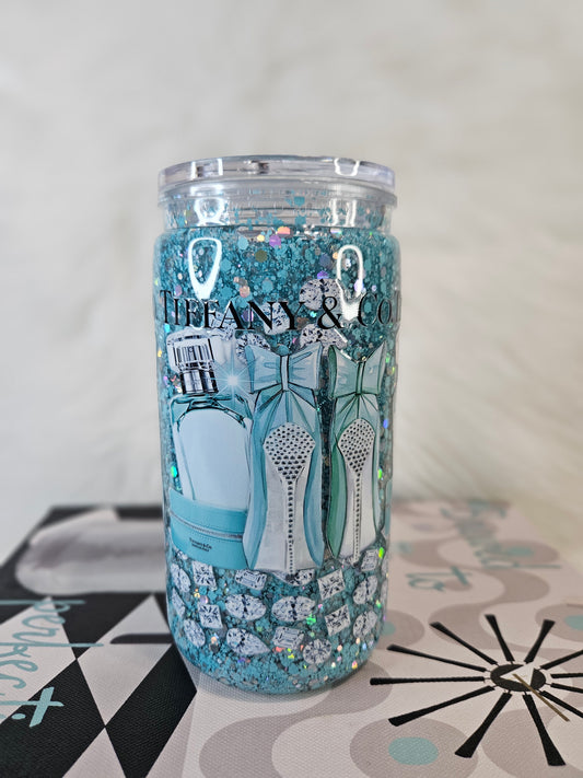 16oz Acrylic Snowglobe (Tiffany)