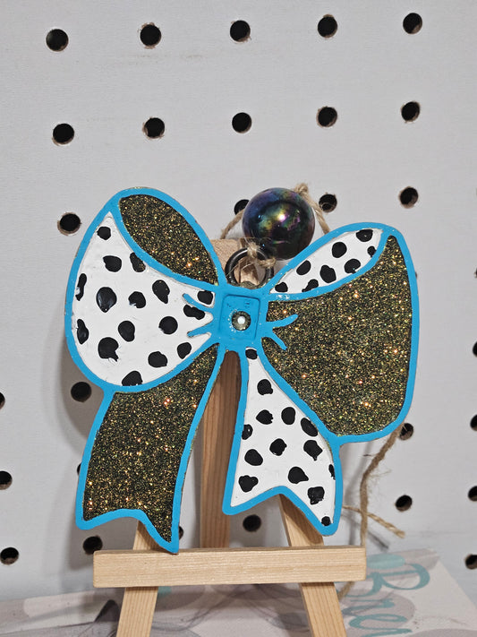 Bow with Cow Prints