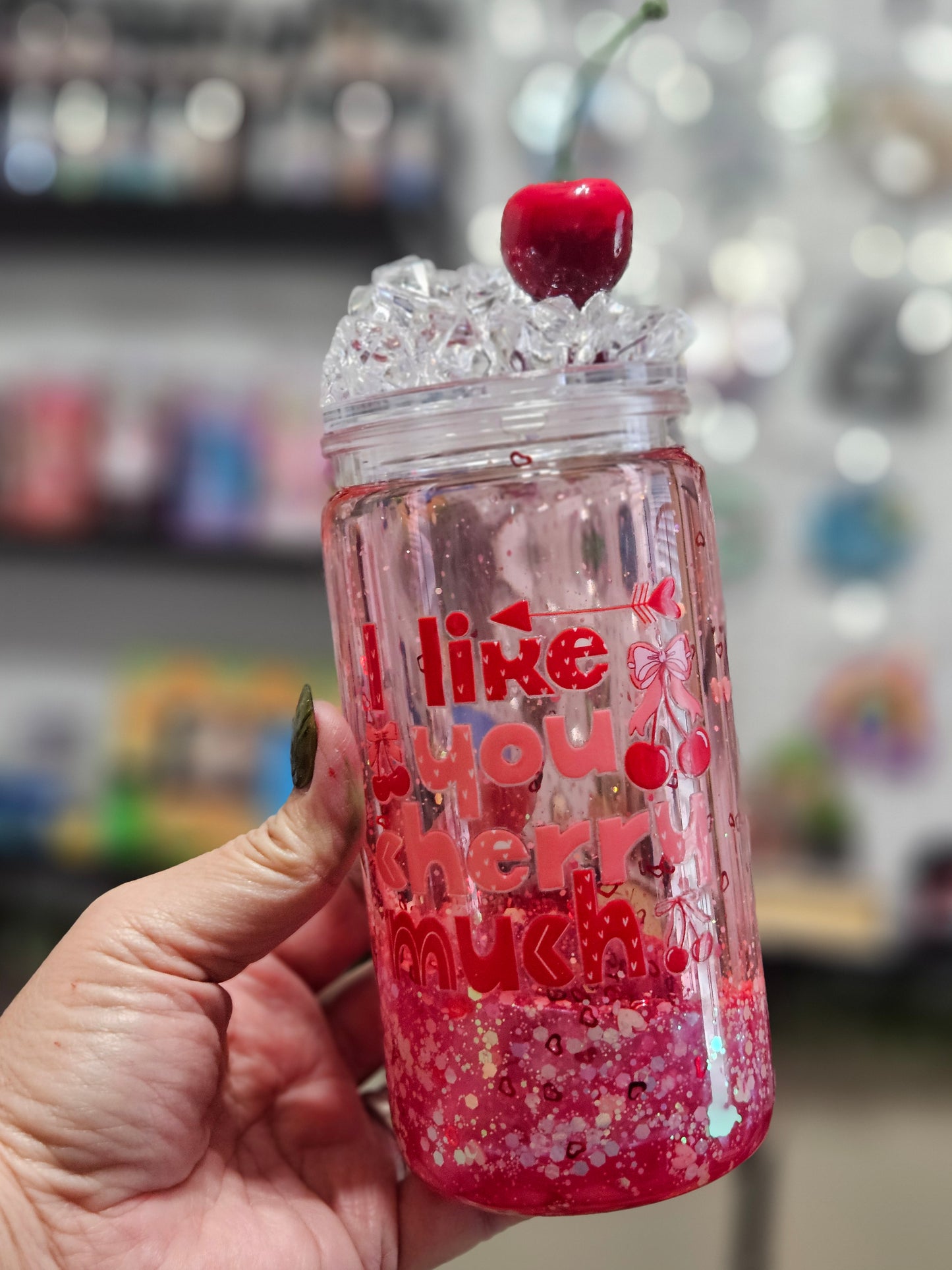 Dual Lava Cherry 16oz Acrylic Cup