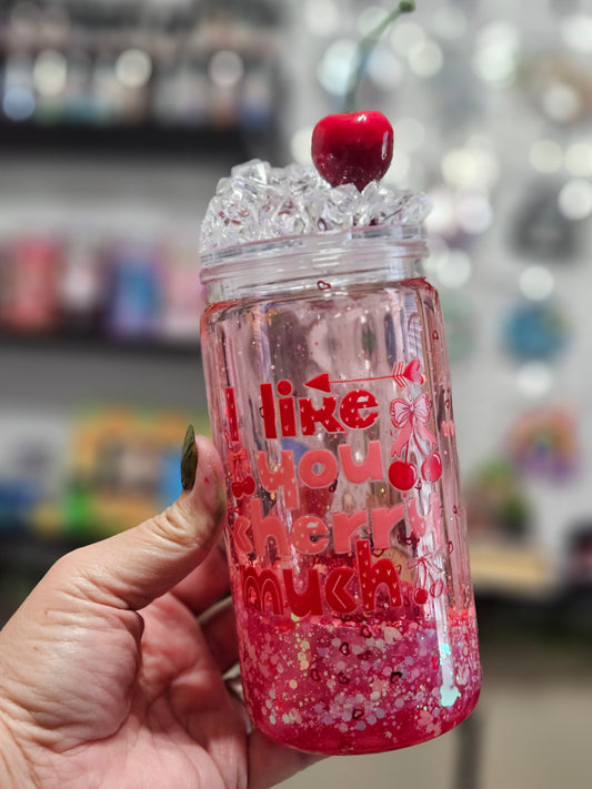 Dual Lava Cherry 16oz Acrylic Cup