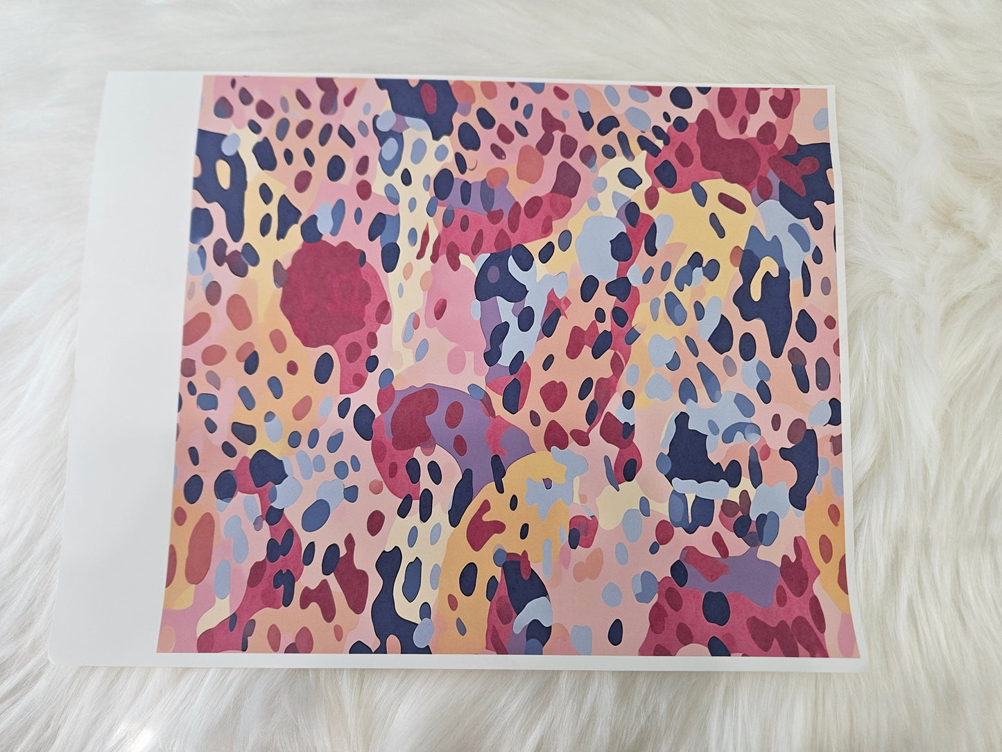 Colored Animal Print