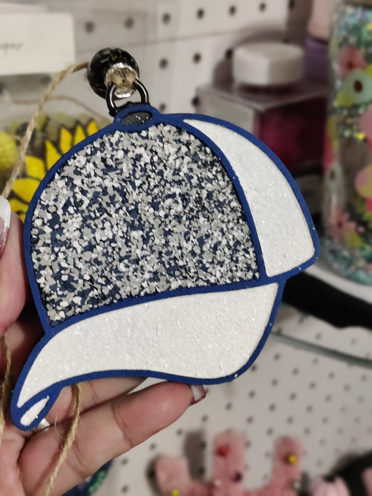 Cap White& Blue