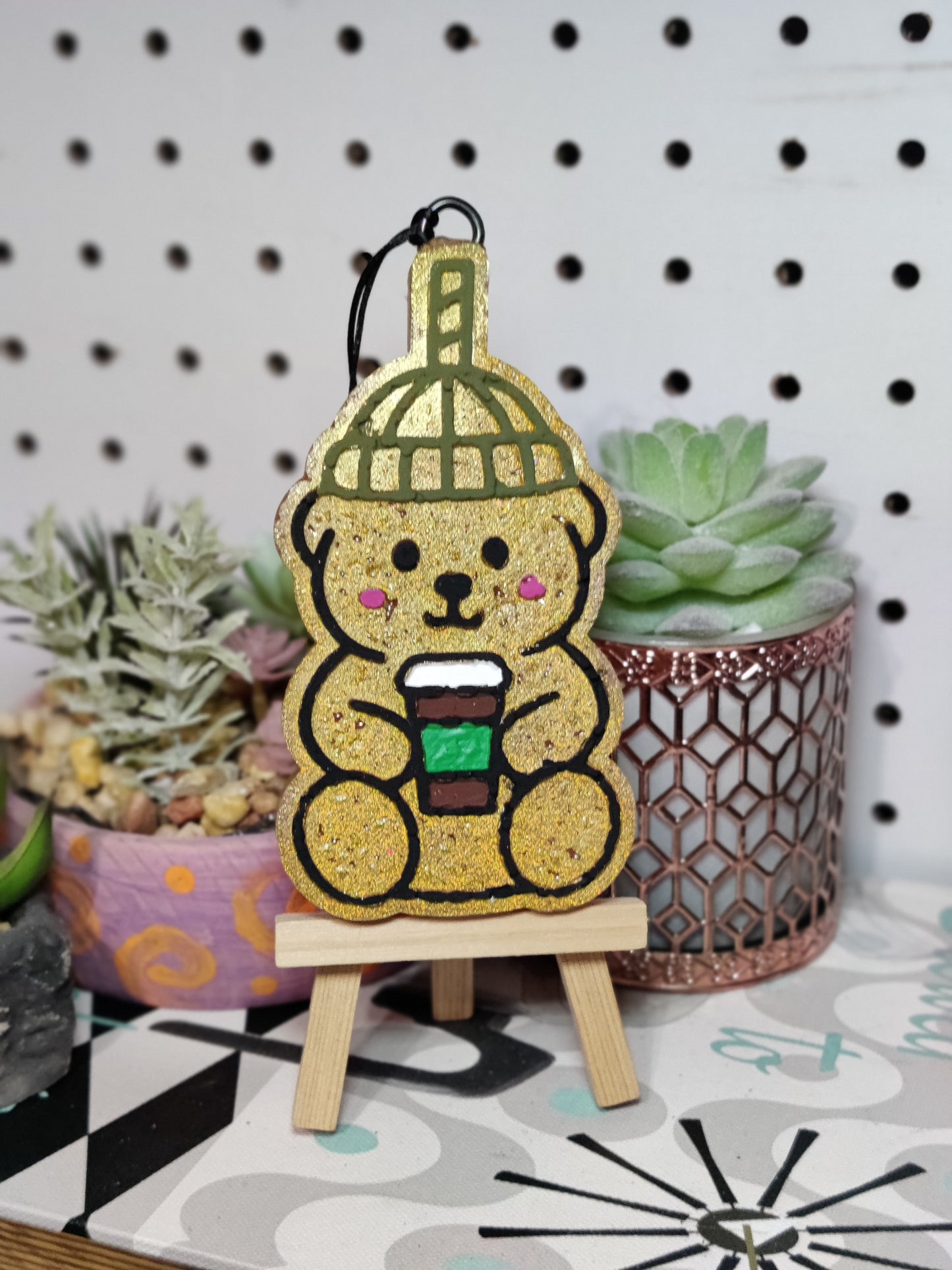 Starbee Bear Car Freshie