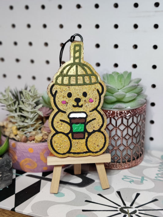 Starbee Bear Car Freshie