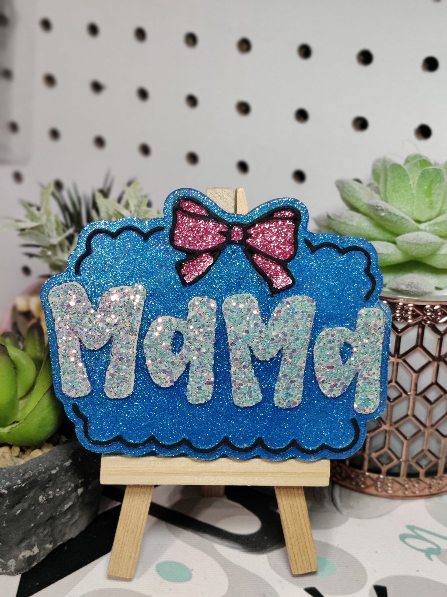 Mama with Pink Bow