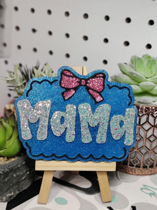 Mama with Pink Bow